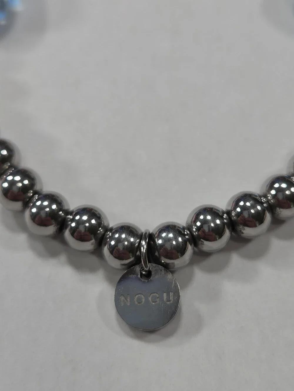 🆕️ NOGU Aquamarine Firefly Glass Hearts Essence Bracelet